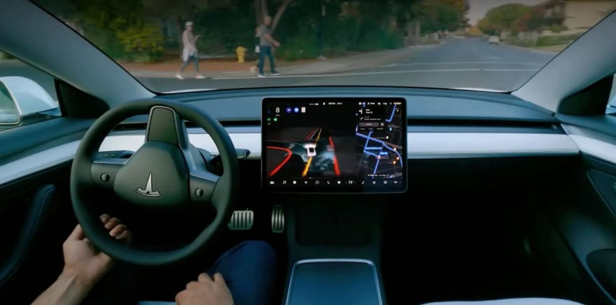 Self Driving Car from Tesla