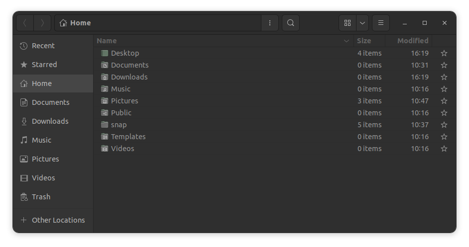 Screenshot: 11. ls